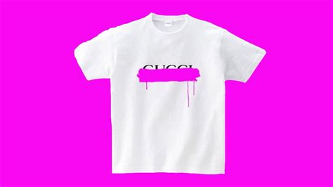 gucci parody shirt|This Japanese clothing brand trolled Gucci and won.